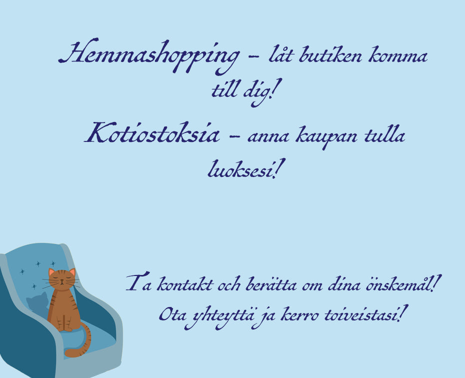 Ostoksia kotisohvalta